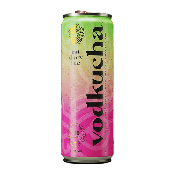 Vodkucha Tart Cherry Lime Cocktail 355ml 4 Pack