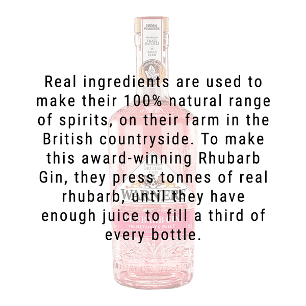 Warner's Rhubarb Gin 750mL