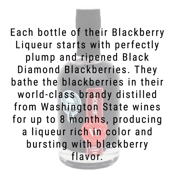 Whidbey Island Distillery Blackberry Liqueur 375mL