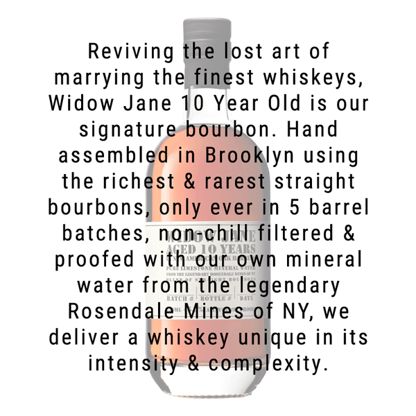 Widow Jane 10 Year Bourbon Whiskey 750mL
