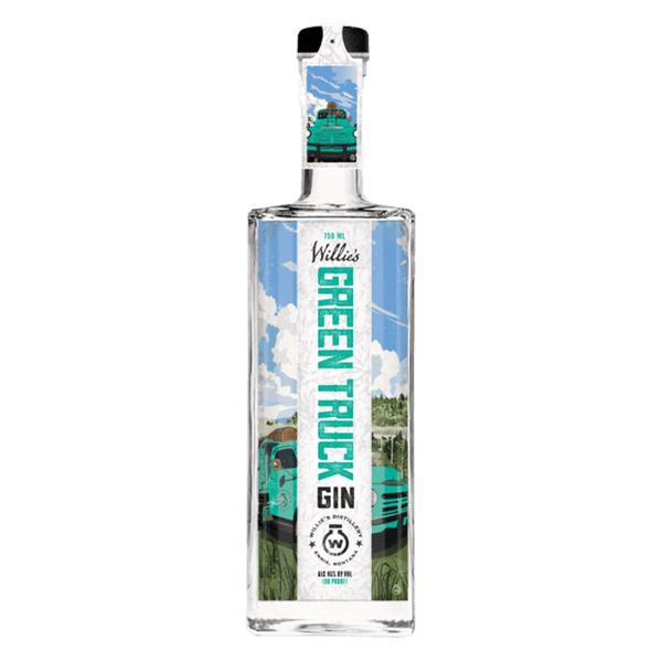 Willie's Distillery Green Truck Gin 750mL