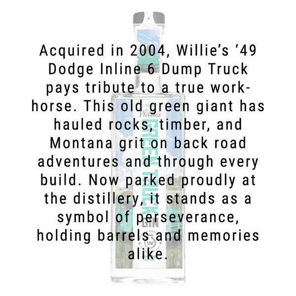 Willie's Distillery Green Truck Gin 750mL