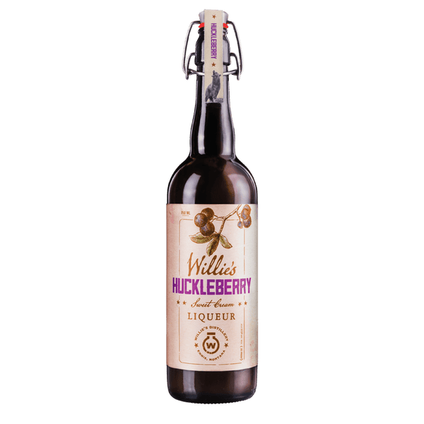 Willie's Distillery Huckleberry Sweet Cream Liqueur 750ml