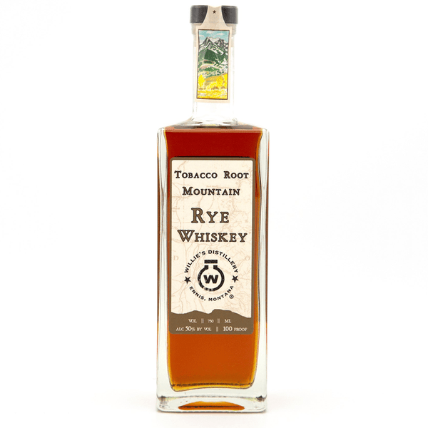 Willie's Distillery Tobacco Root Mountain Rye Whiskey 750ml