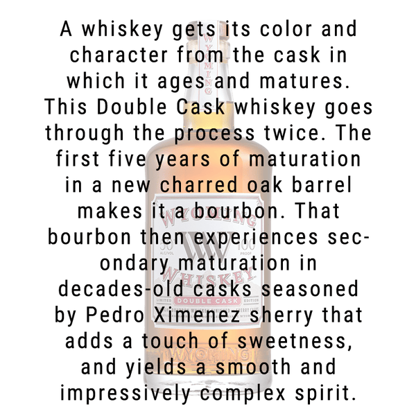 Wyoming Whiskey Double Cask Bourbon Whiskey 750mL