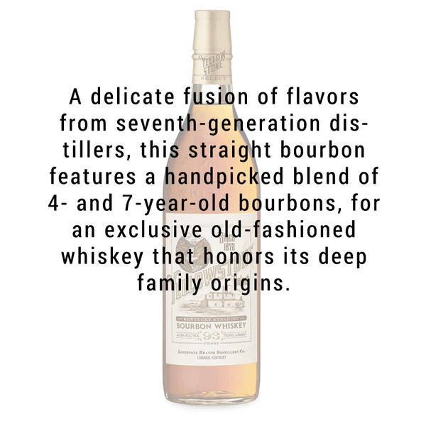 Yellowstone Select Kentucky Straight Bourbon Whiskey 750mL