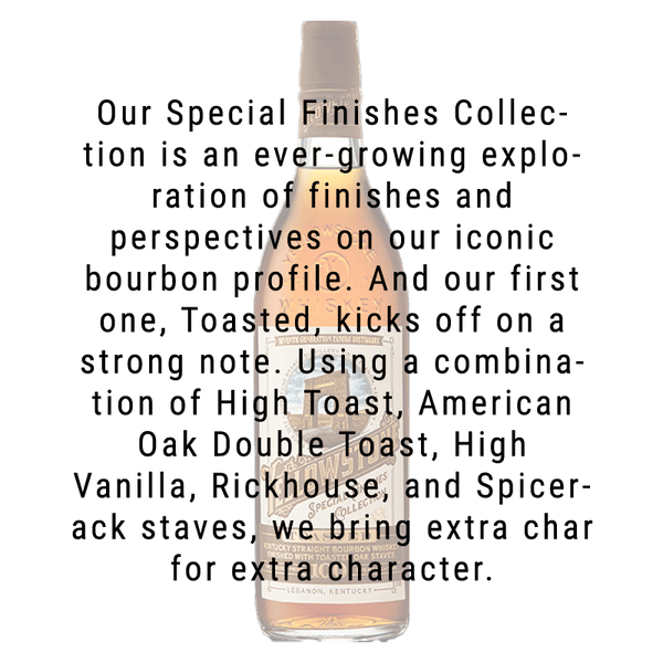 Yellowstone Special Finishes Collection Toasted Kentucky Straight Bourbon Whiskey 750mL