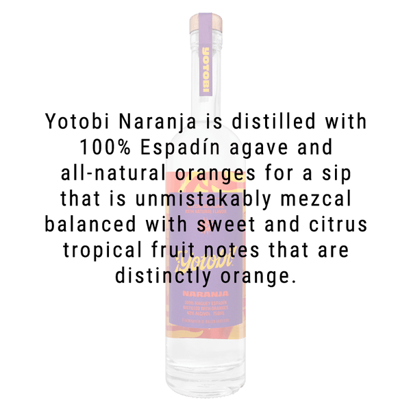 Yotobi Mezcal Artisanal Naranja 750mL