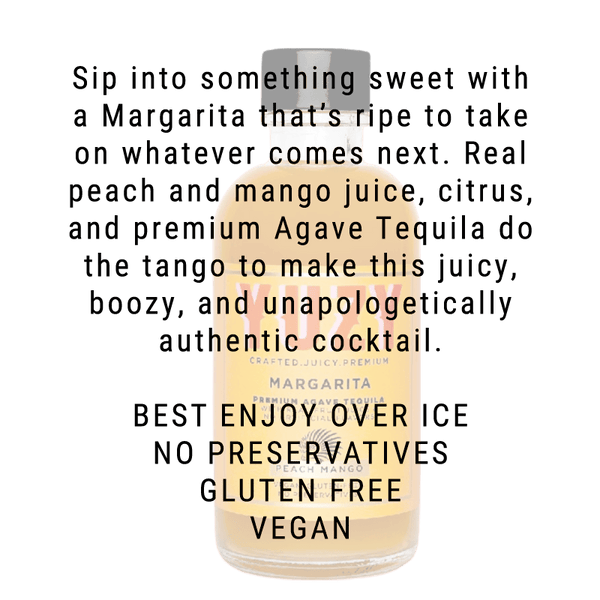 Yuzy Margarita Peach Mango 375mL