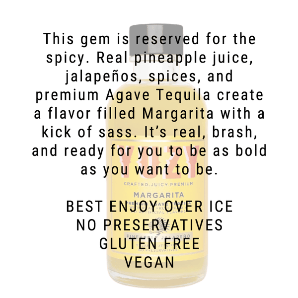 Yuzy Margarita Pineapple Jalapeno 375mL